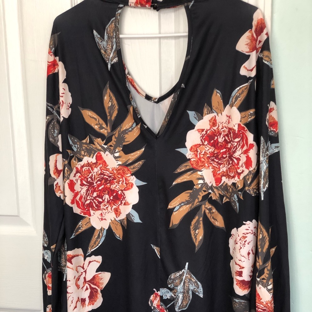 Ecowish floral Mini Dress or Long shrt